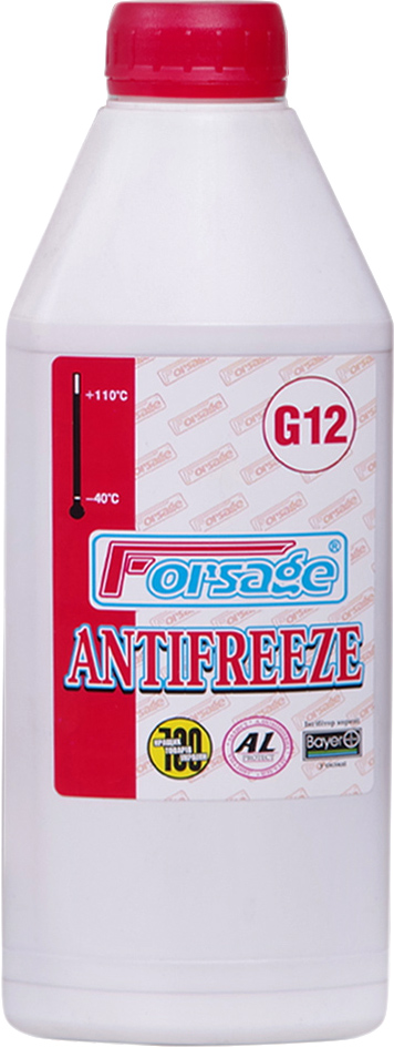 Охолоджувальна рідина FORSAGE G12, готова, червоний, -40°С, 1 л (OAFG12.1)